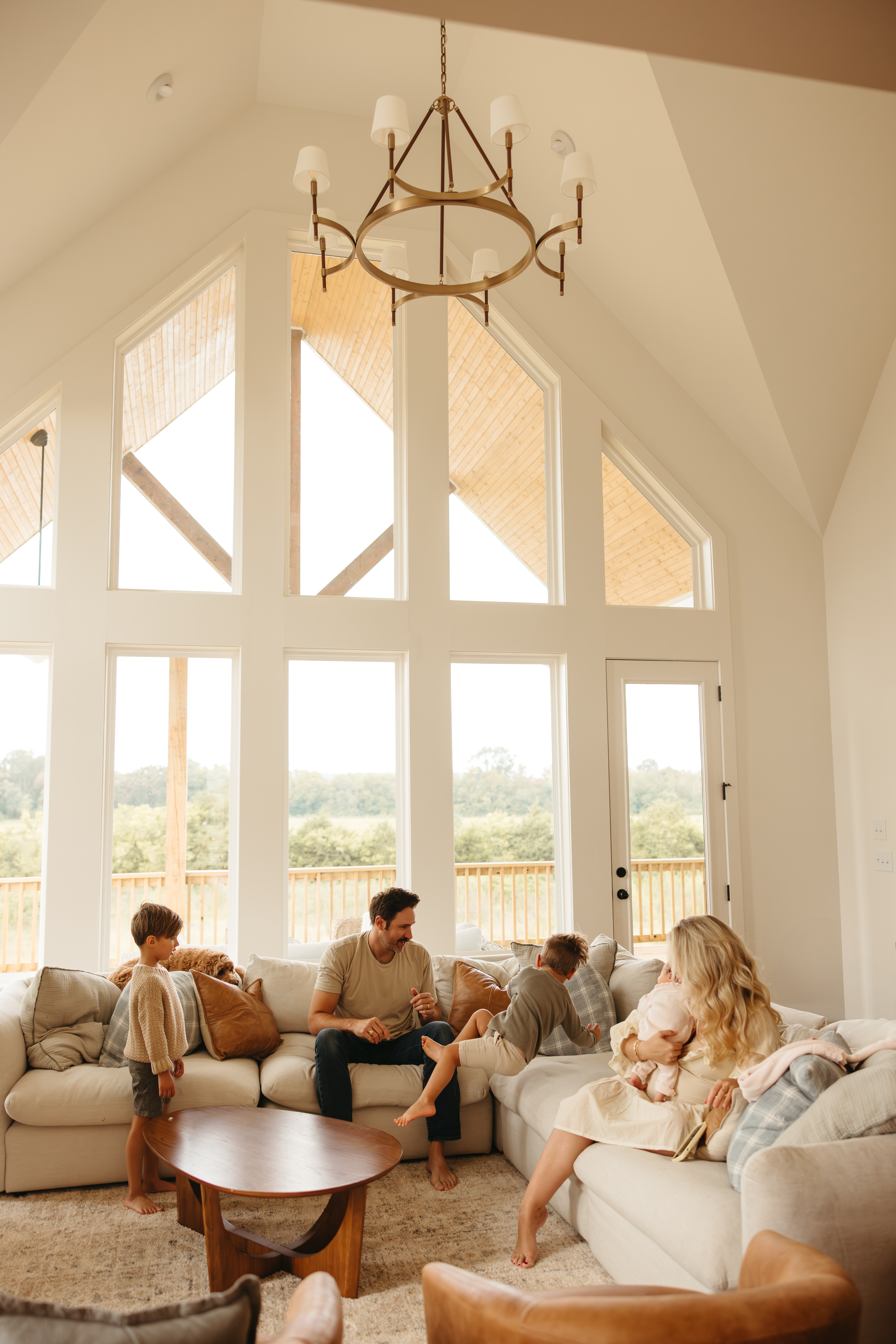 Sharrah Stevens with family