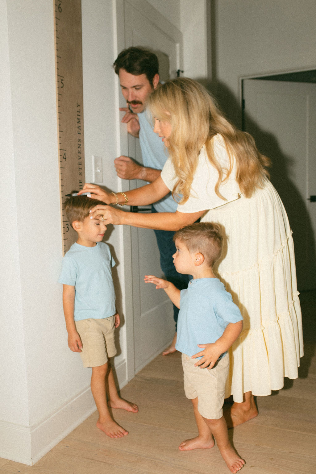 Sharrah Stevens with family